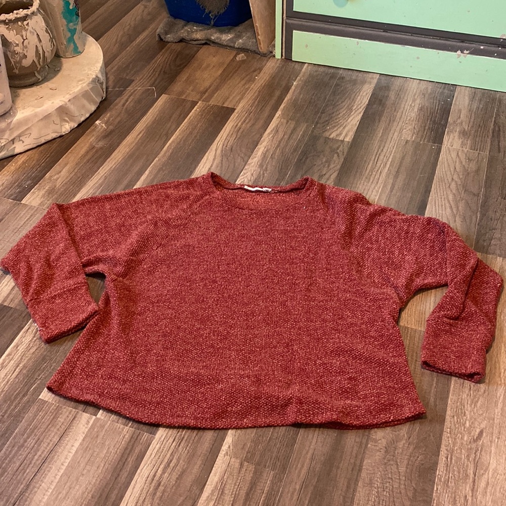 Red sweater